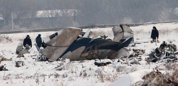 Первые часы после авиакатастрофы 29 января 2013 года.