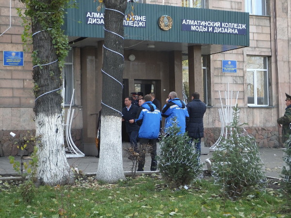 В Колледже моды и дизайна в Алматы взорвалась ручная граната