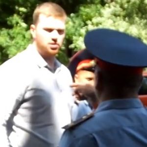 Александр Кузнецов сразу после вынесения приговора судом первой инстанции