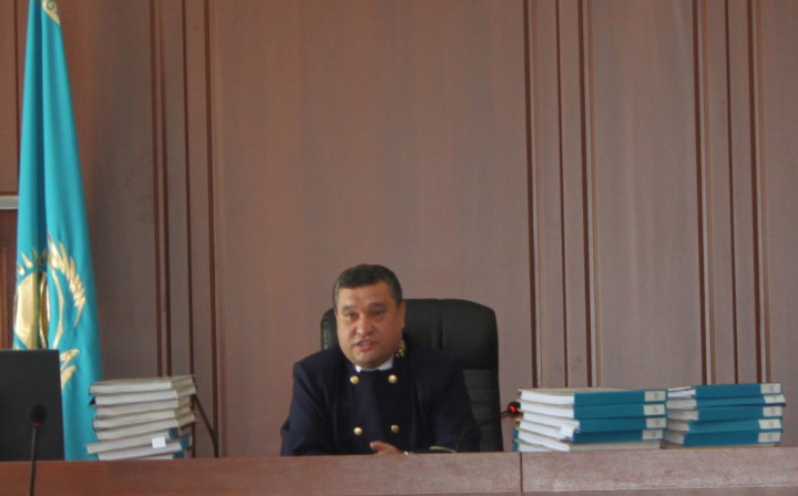 Судья специализированного межрайонного суда по уголовным делам Исламхан Есенбаев