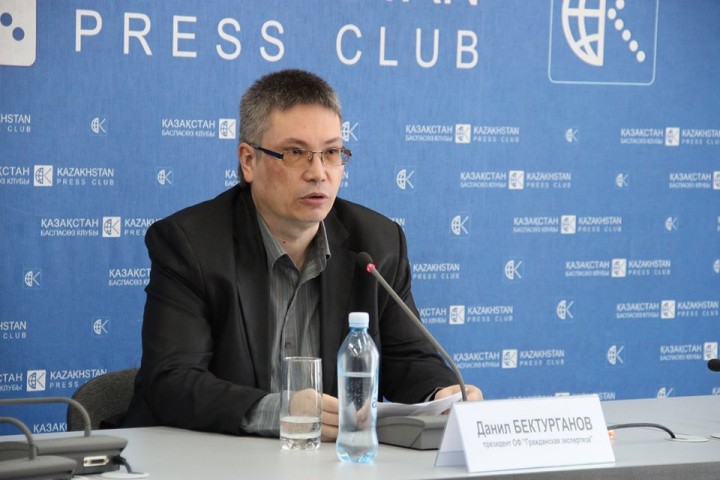 Данил Бектурганов. Фото Казахстанского пресс-клуба.