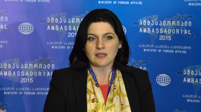 Мариам Валишвили, замминистра энергетики Грузии