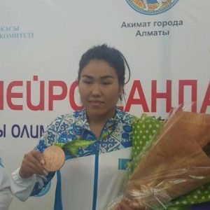 Дарига Шакимова медаль