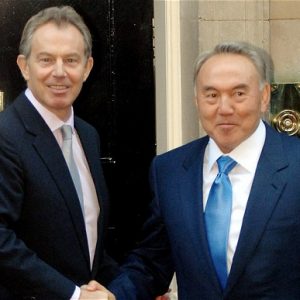 Назарбаев Тони Блэр