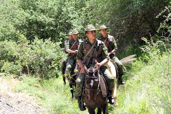 Туркменские пограничники. Источник - infoabad.com