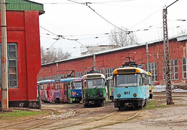 Трамвайное депо Алматы. Источник - forbes.kz