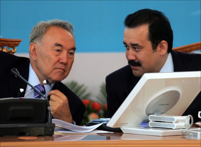 Назарбаев и Масимов
