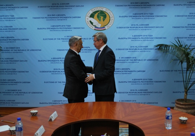 посол Казахстана и глава ЦИК Узбекистана