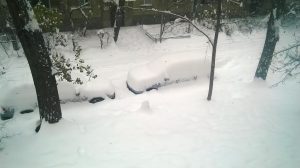 снегопад в Алматы