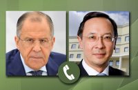 министры иностранных дел России и Казахстана