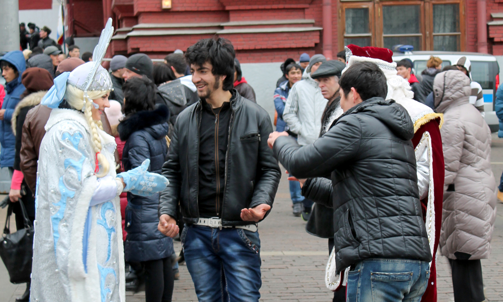 мигранты в Москве