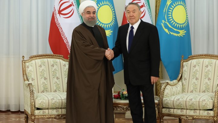 Хасан Рухани и Нурсултан Назарбаев