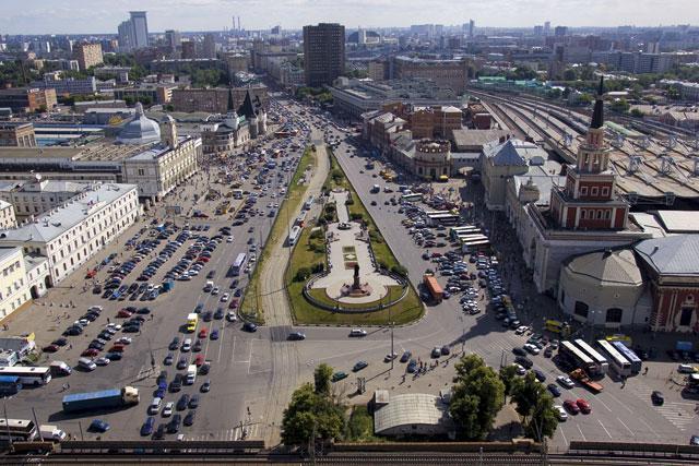 Московская "площадь трех вокзалов"