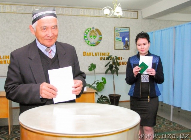выборы президента Узбекистана