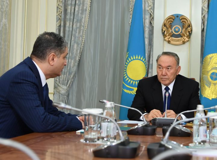 встреча президента с главой коллегии Евразийской экономической комиссии