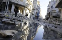 Алеппо, разрушенный гражданской войной