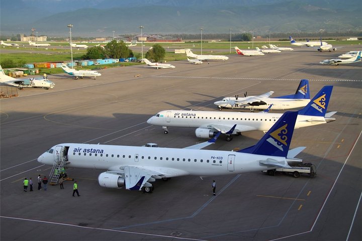 Самолеты Air Astana