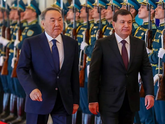 назарбаев и мирзиёев