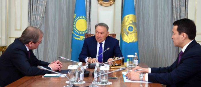 Назарбаев и Панкин