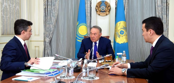 Назарбаев и Султанов