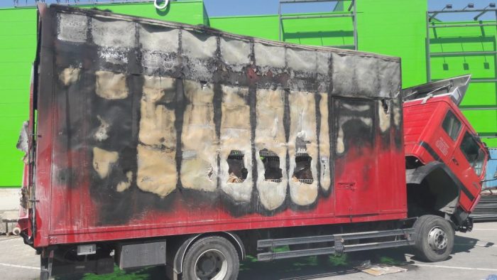 грузовик сгорел в алматы