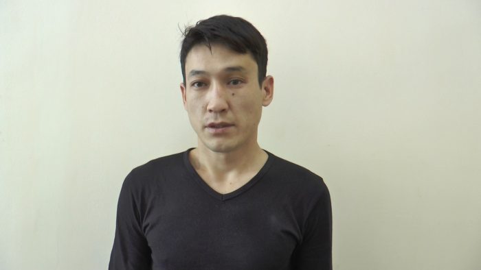 подозреваемый в серии грабежей в Алматы