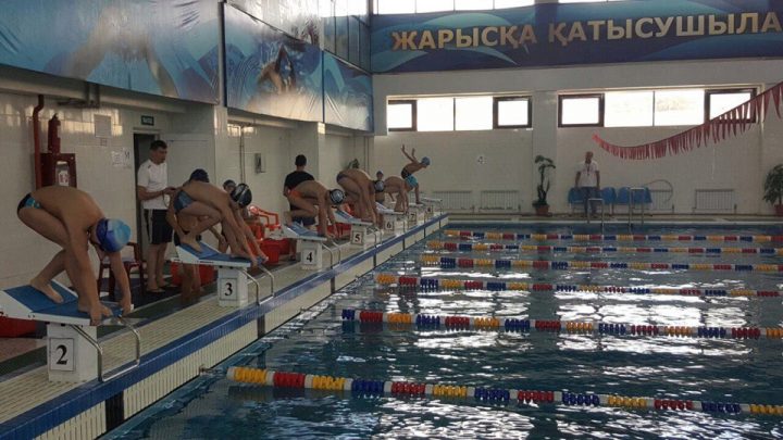 Бассейн Центрального водно-спортивного комплекса Шымкента