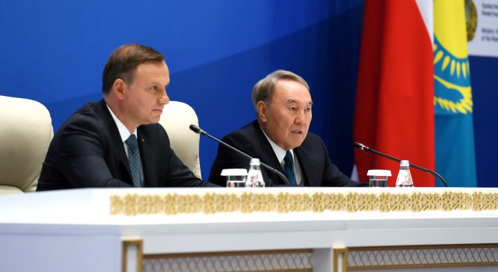 Анджей Дуда и Нурсултан Назарбаев. Фото: пресс-служба Акорды