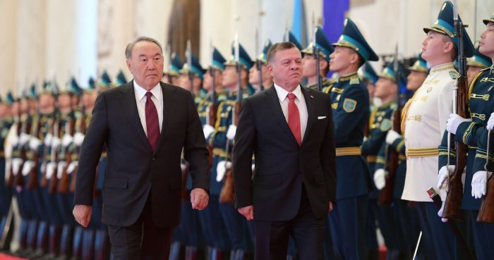 назарбаев и король иордании