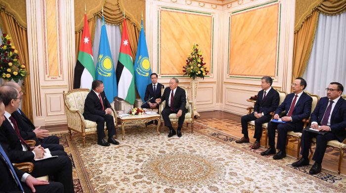 назарбаев и король иордании