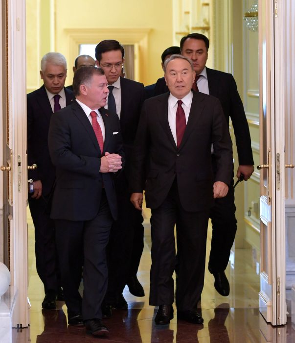 назарбаев и абдалла II 