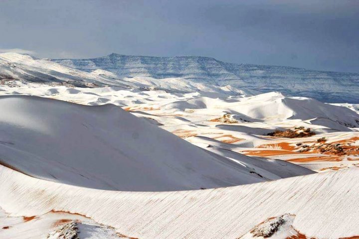 Снег в Сахаре