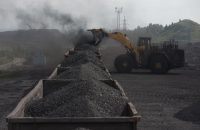 Уголь, вагоны с углем