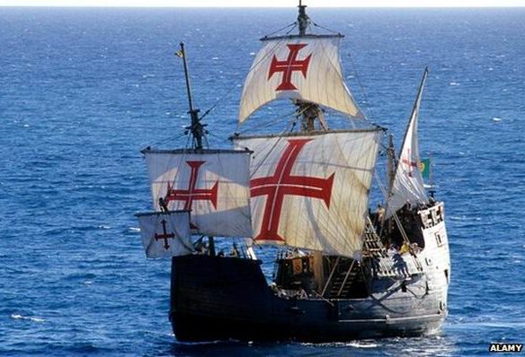 Реконструкция корабля "Санта-Мария" Христофора Колумба. Источник: Alamy