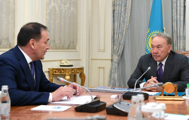 Назарбаев и Тугжанов