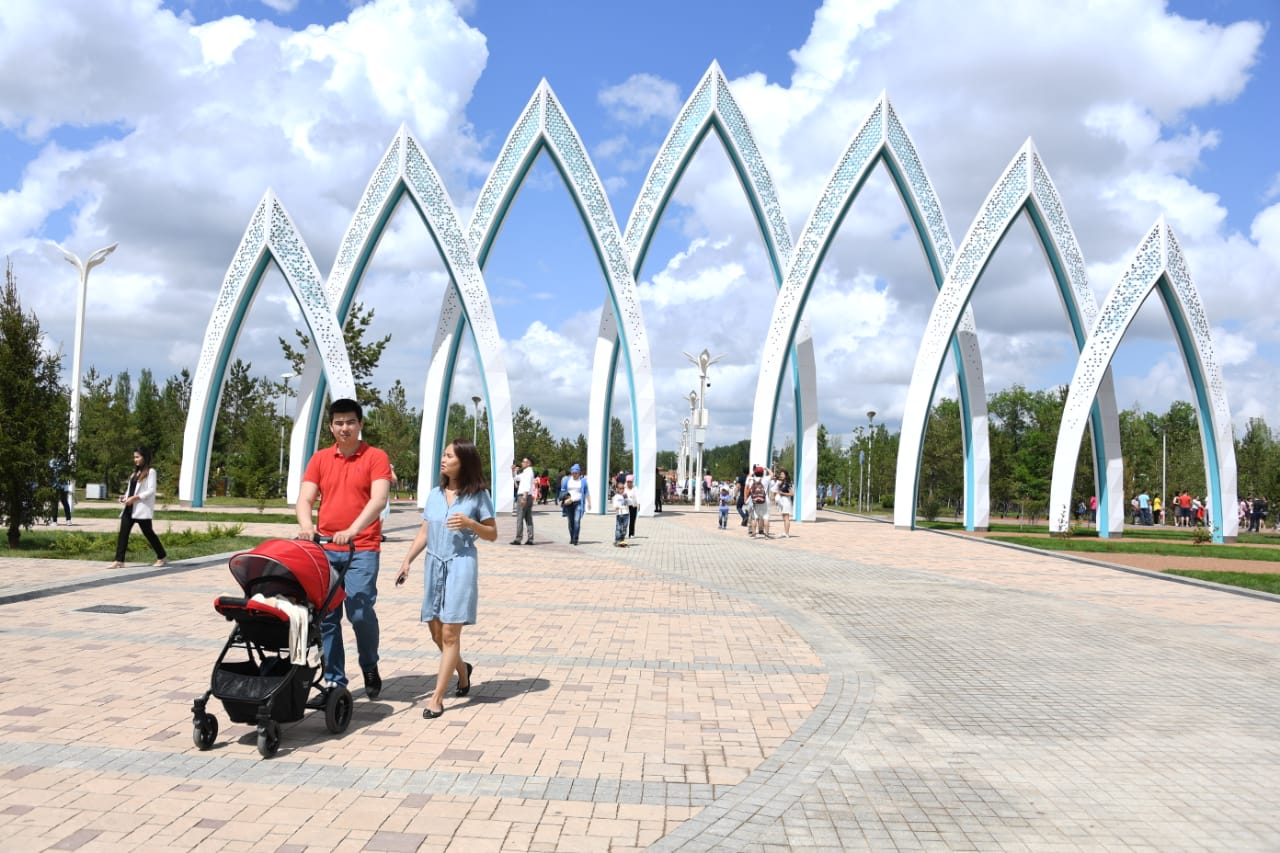 Парк Жетысу Астана