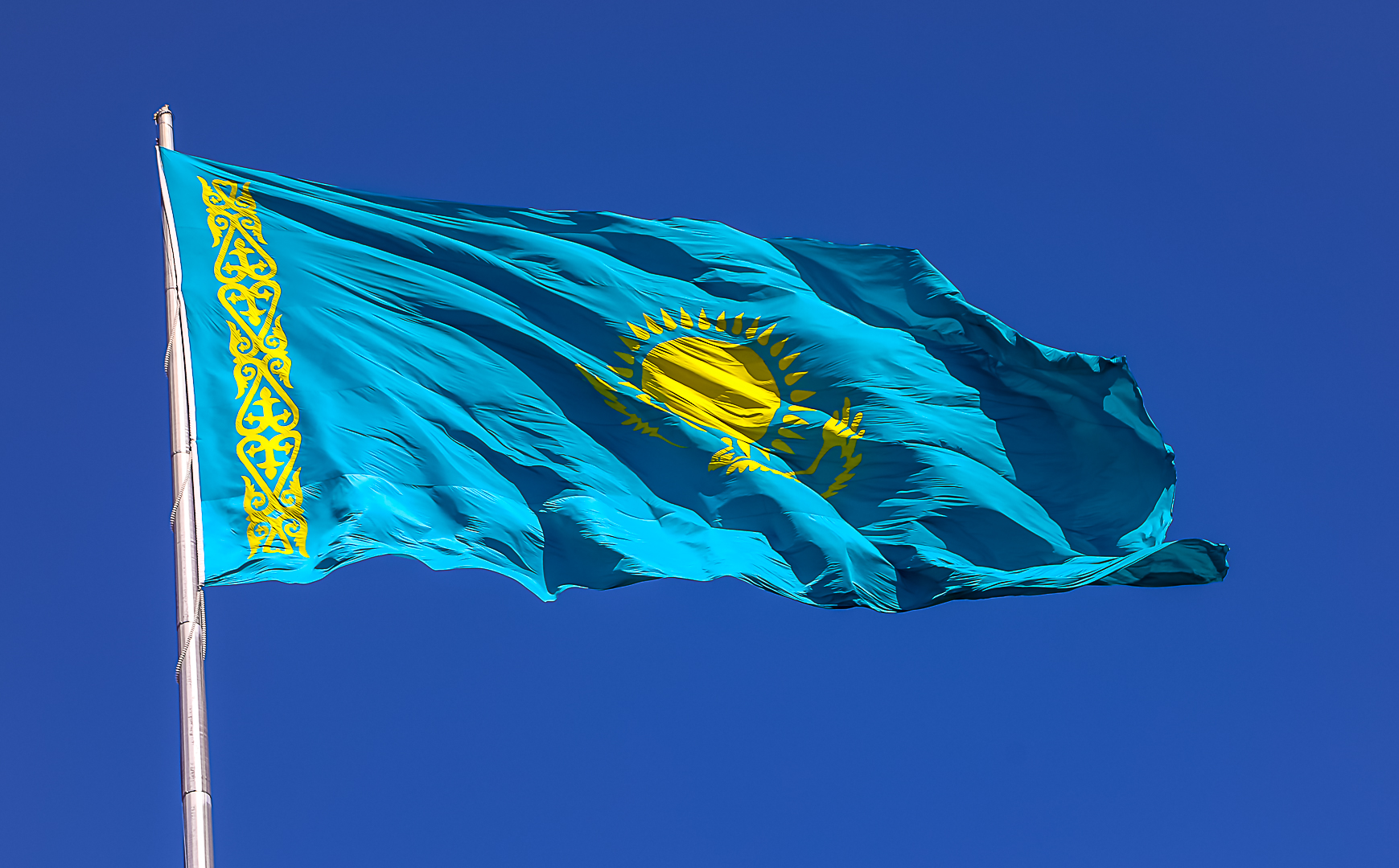флаг казахстана